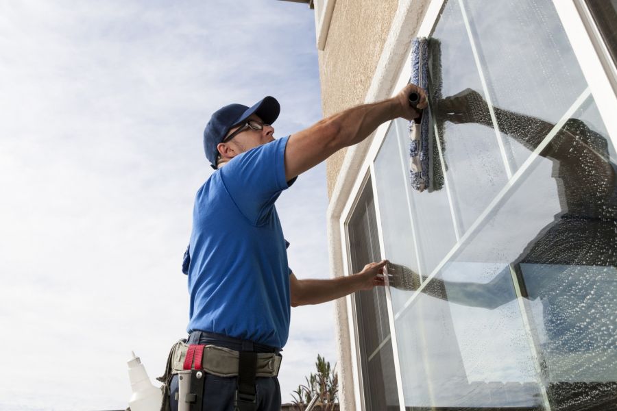 Commercial Window Cleaning by GCS Global Cleaning Services LLC